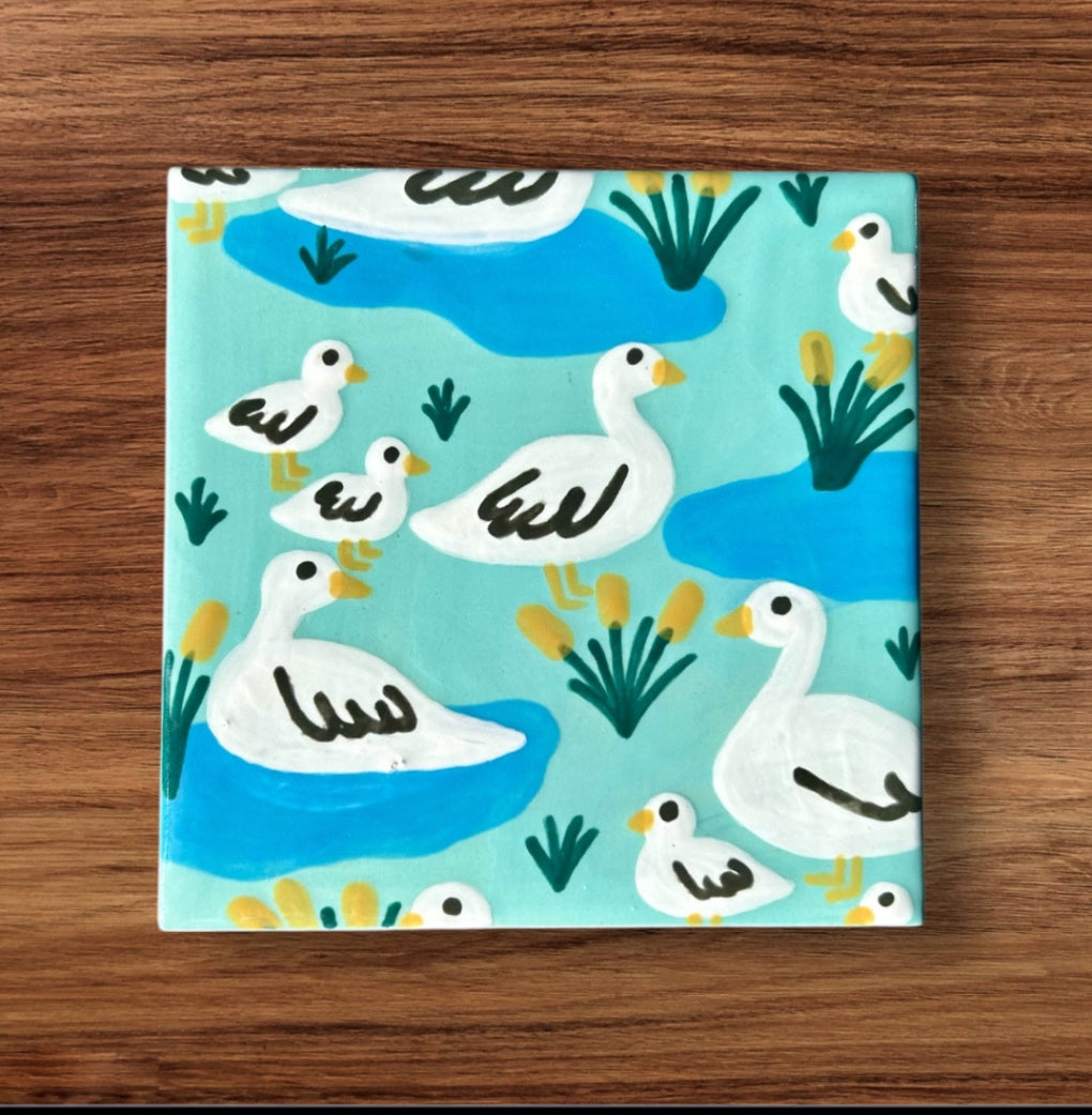 Blue Goose Coaster