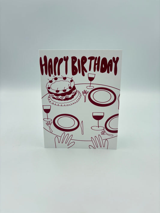Birthday Cake - Birthday Card