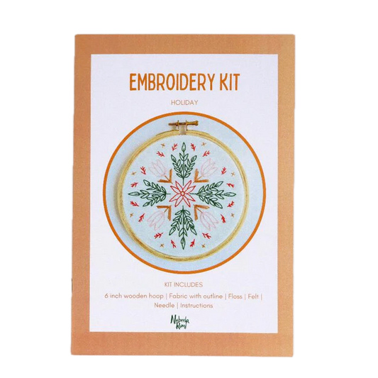"Holiday" Embroidery Kit