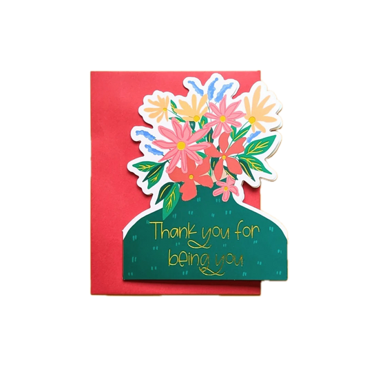 "Thank You for Being You" Greeting Card