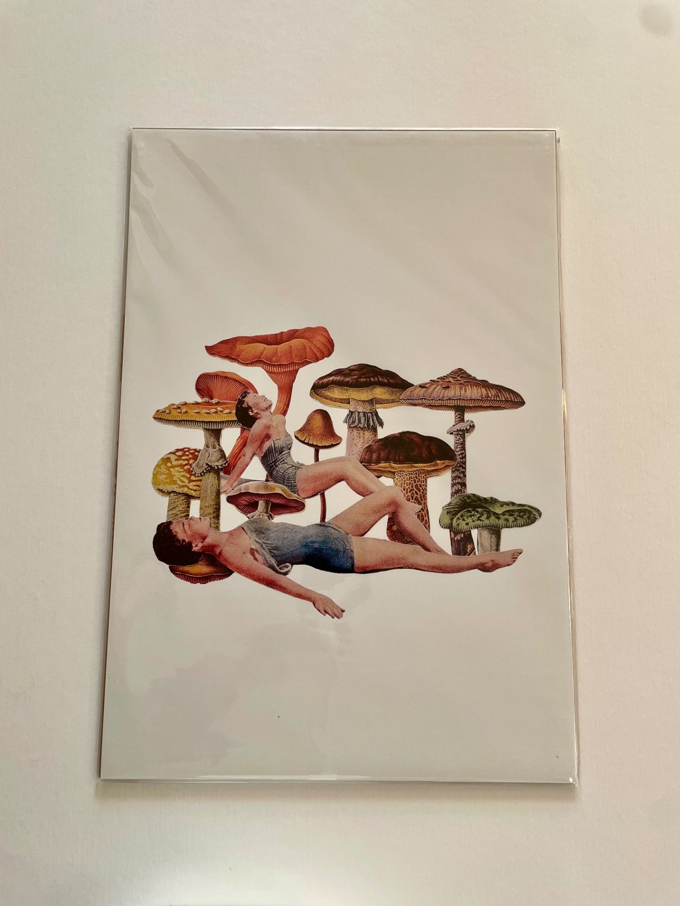 “Day Trippers” Vintage Collage Print