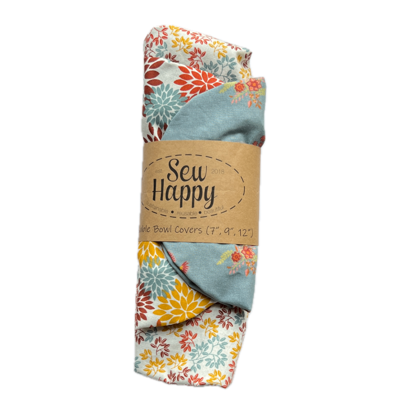 Set of 3 Bowl Covers - Florals