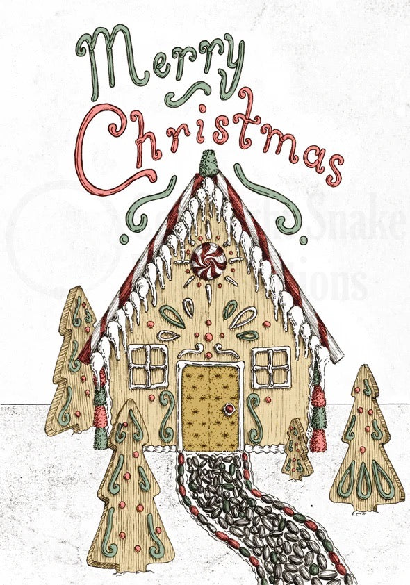 Gingerbread House Card
