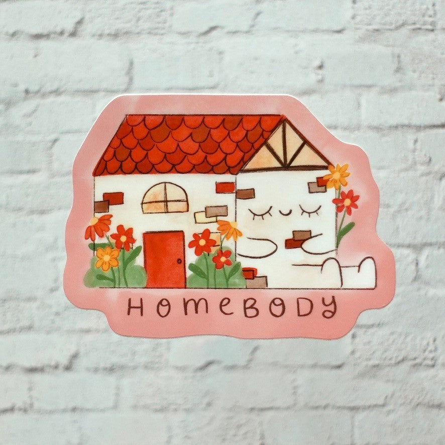 Homebody Vinyl Sticker
