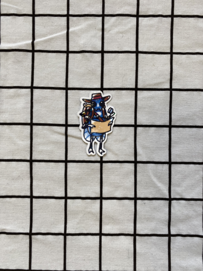 Adventurer Fly Sticker
