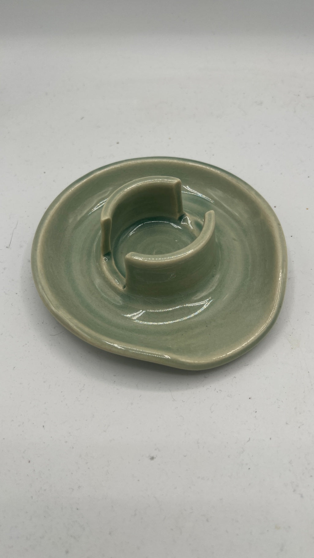 Ceramic Sponge Holder - Robins Egg Blue