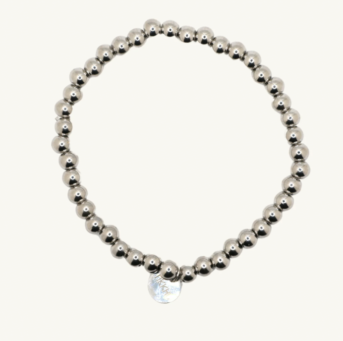 Oro Stacker Medium Silver