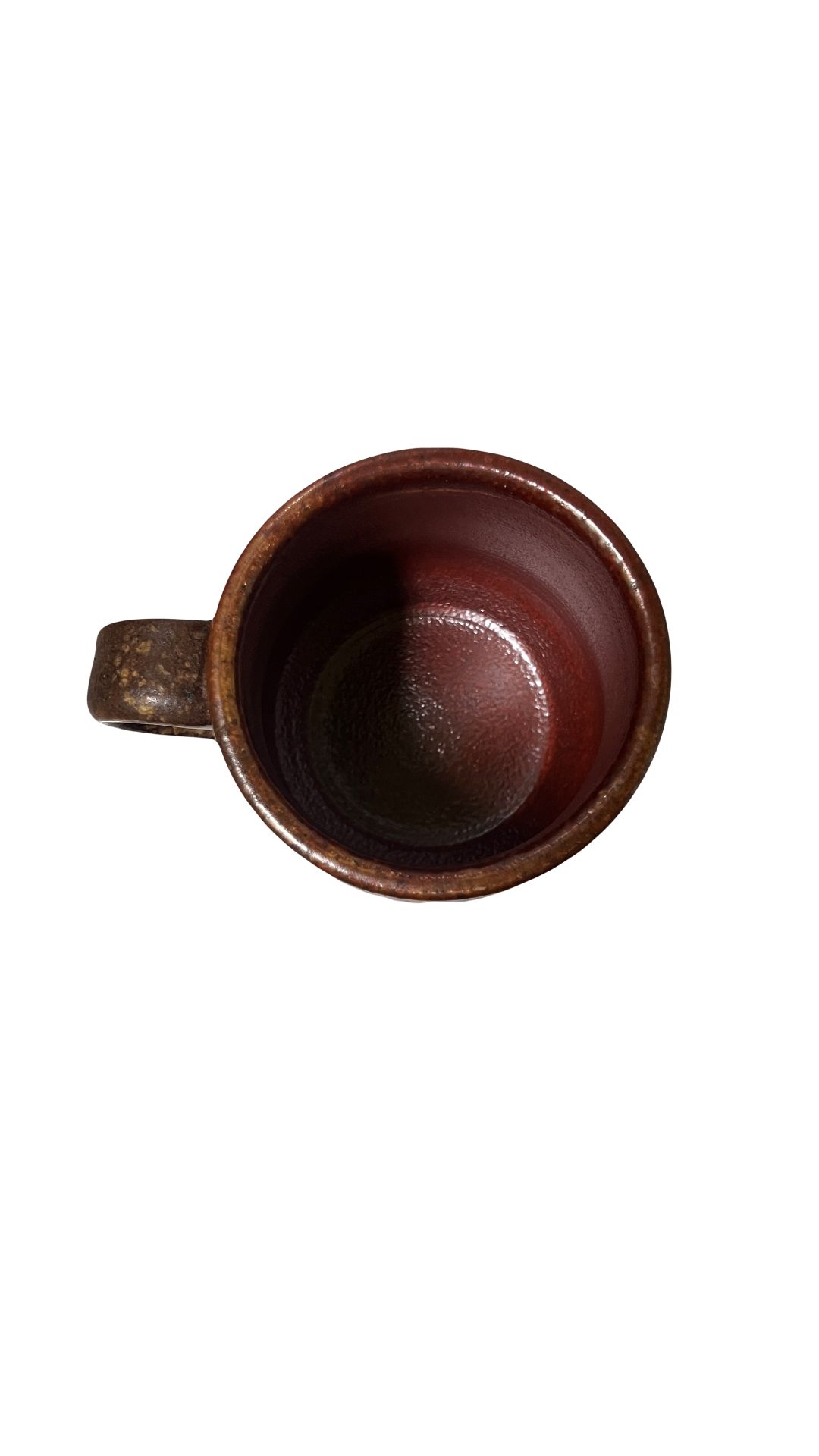 Wood Fired Ceramic Mug - Brown