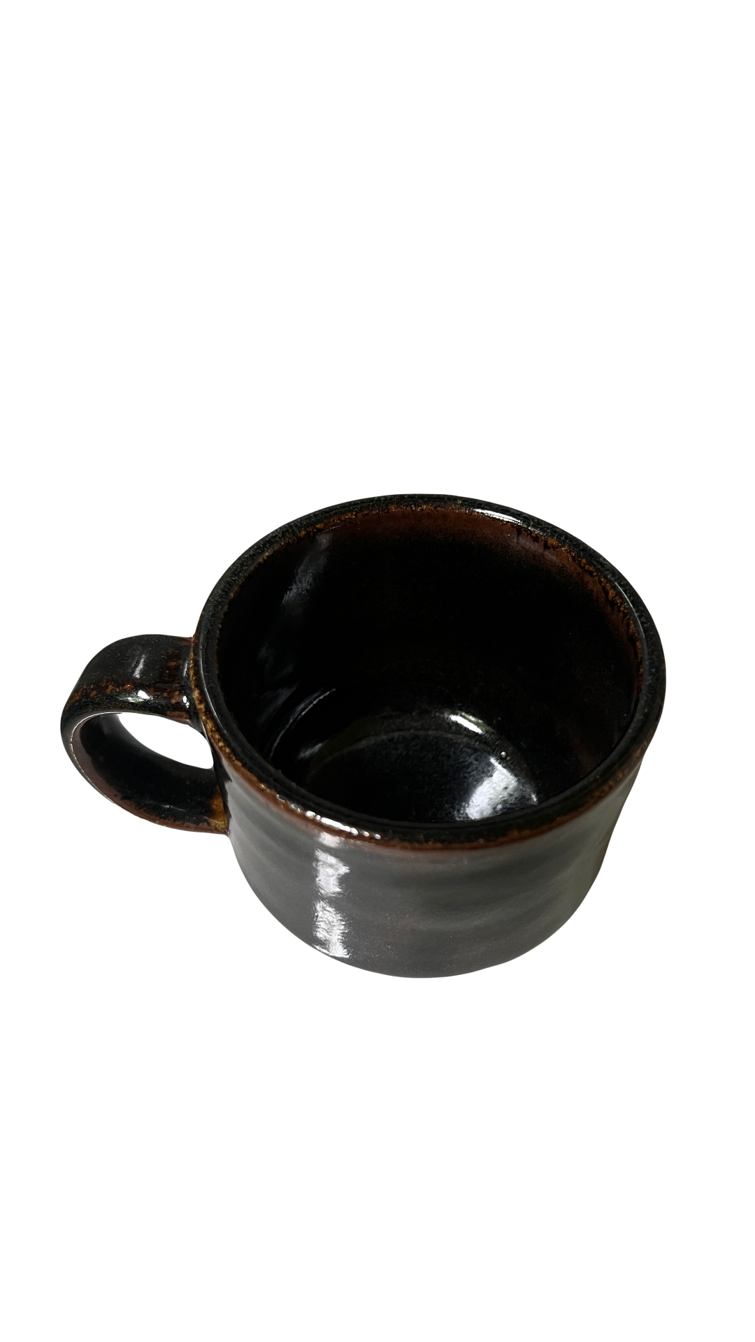 Ceramic Wood Fired Mug - Black #1