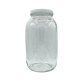 1/2 Gallon Wide Mouth Clear Glass Jar