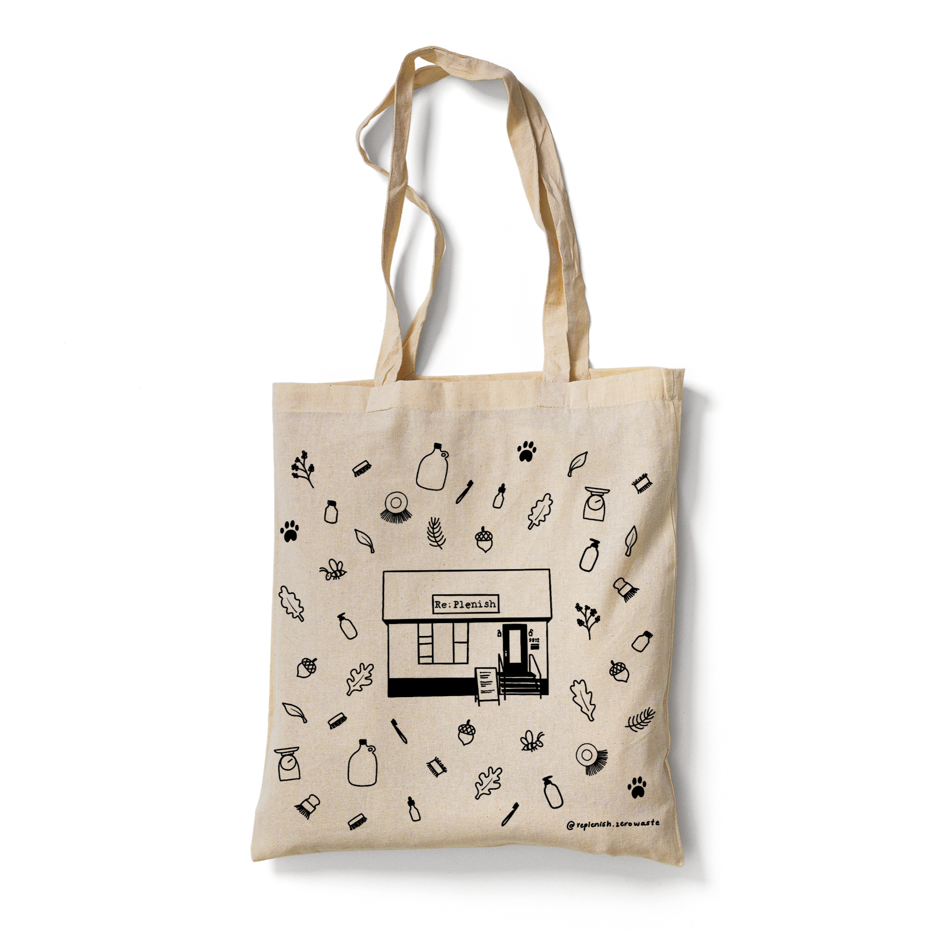 Cotton top bags design