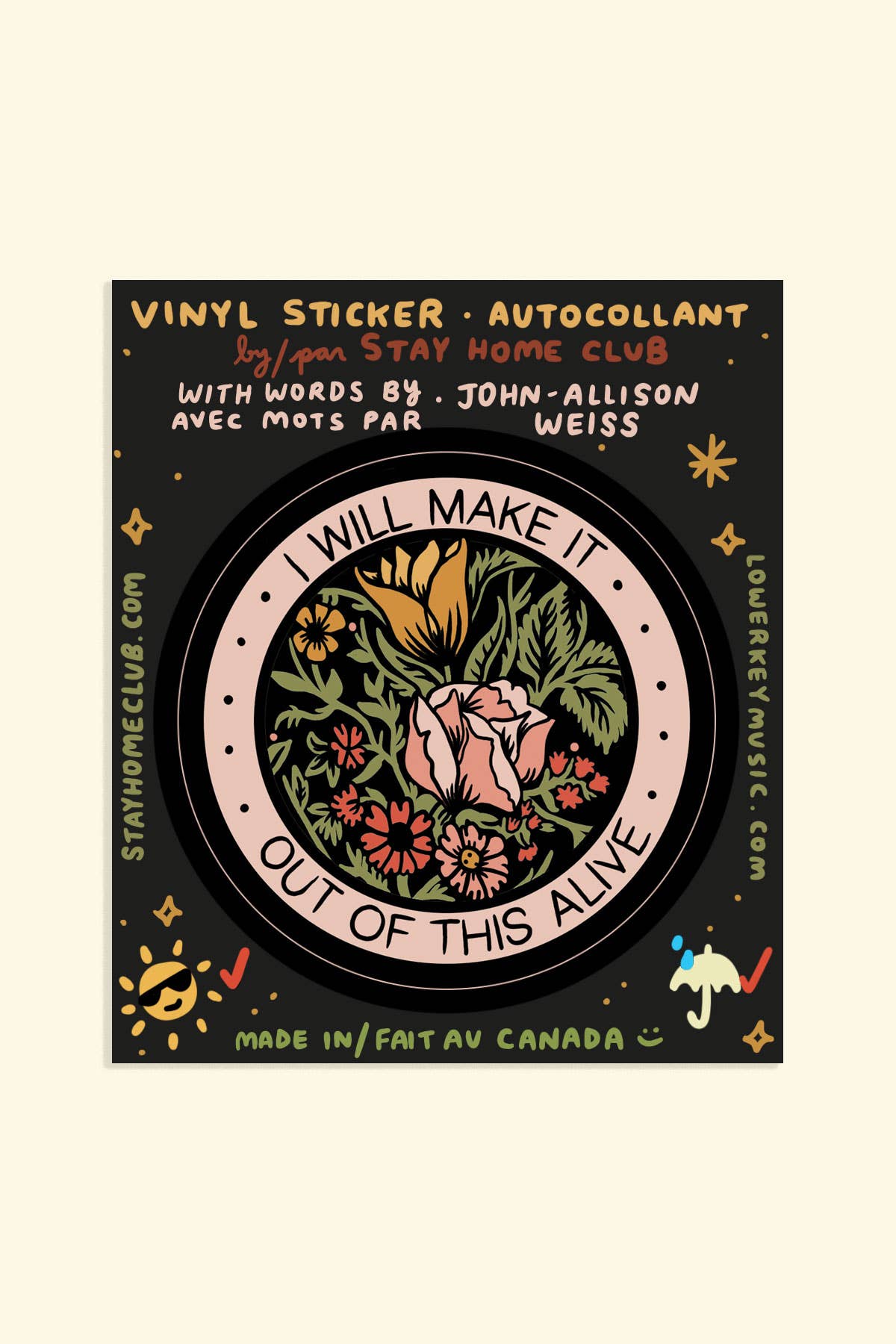 Alive Sticker | Waterproof Vinyl Sticker – Re:Plenish