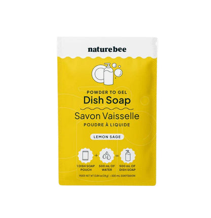 Powder to Gel Dish Soap