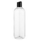 16 oz Clear Plastic Bottle with Squeeze Cap