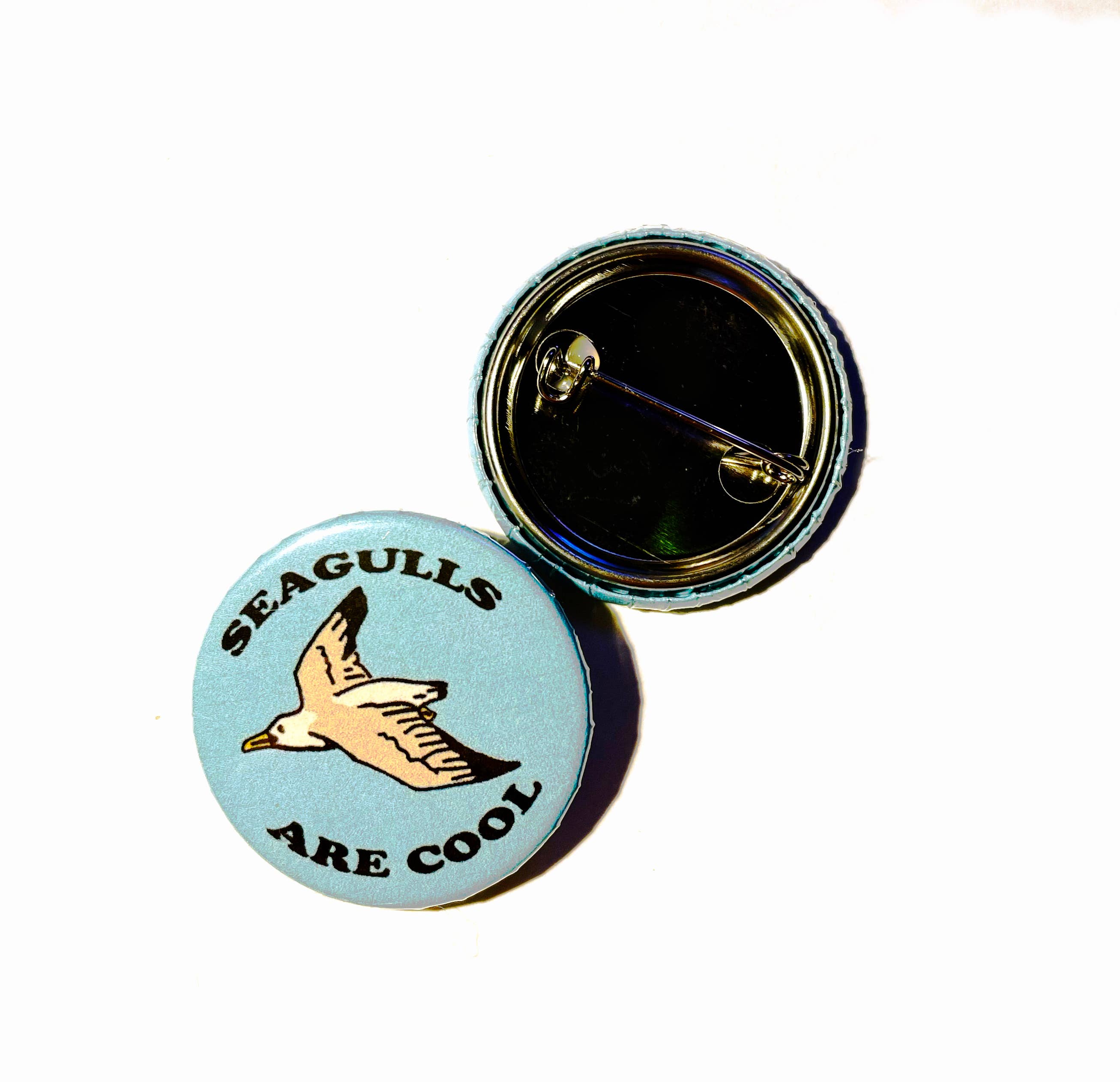 Seagulls are Cool Button – Re:Plenish