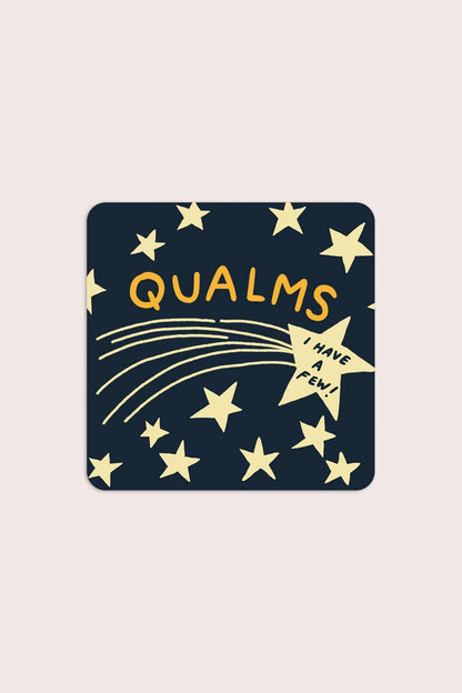 Qualms Sticker | Waterproof Vinyl Sticker