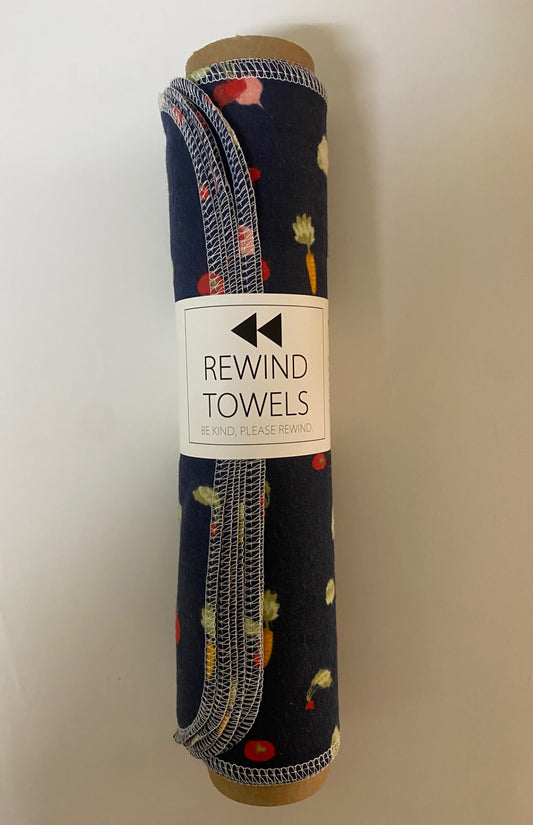 Rewind Towels (Large) - Veggies