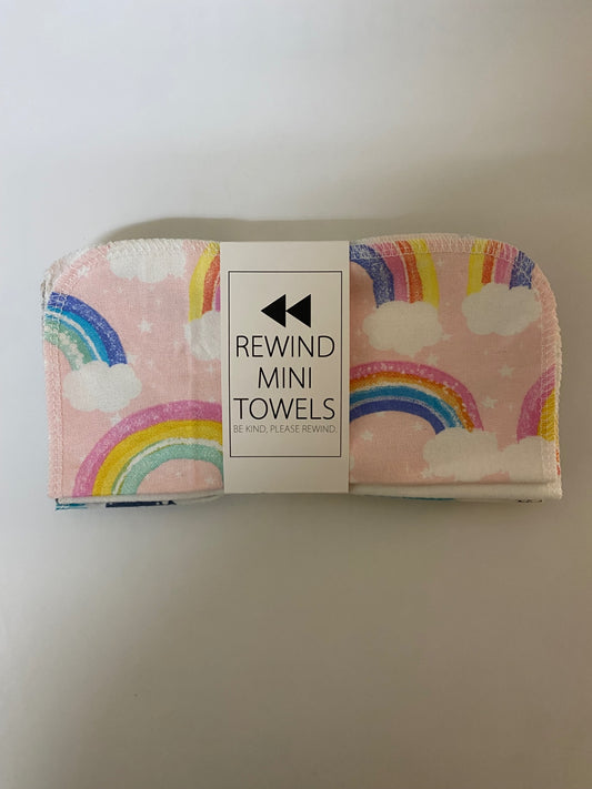 Rewind Mini Towels - Multi-Themed
