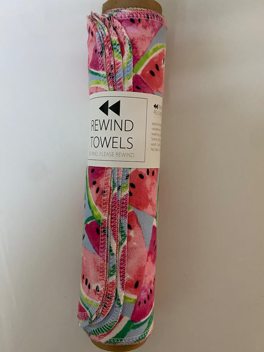 Rewind Towels (Large) - Watermelon
