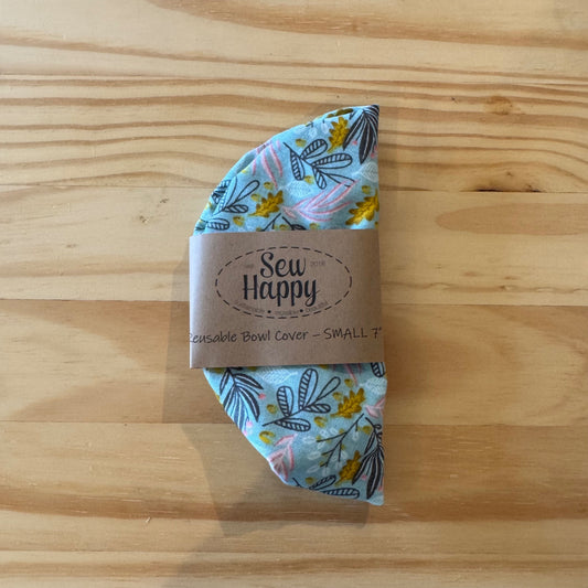 Small Reusable Bowl Cover - Leaves