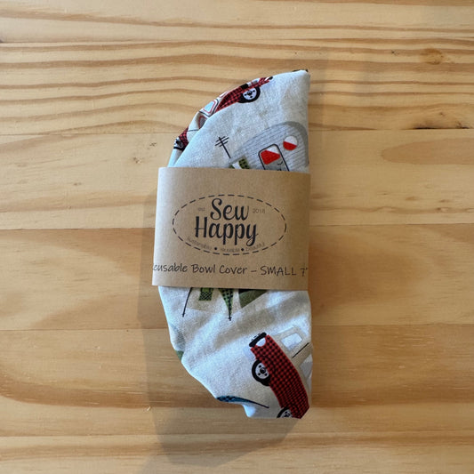 Small Reusable Bowl Cover - Camping