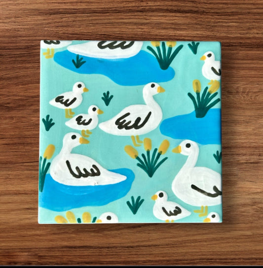 Blue Goose Coaster