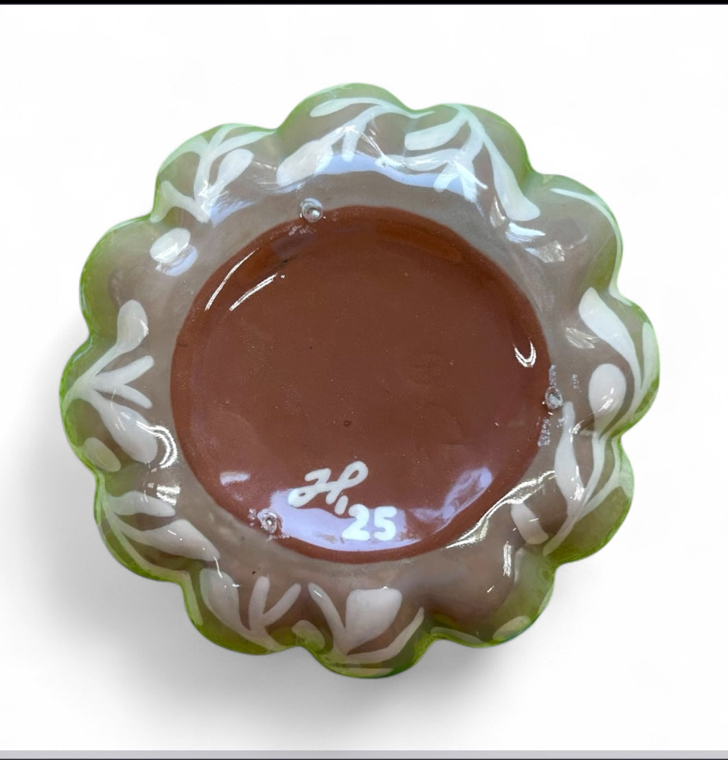 Vine Pumpkin Jar - Taupe