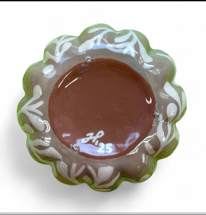 Vine Pumpkin Jar - Taupe