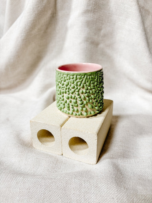 Mini Gloop Cup - Green and Pink