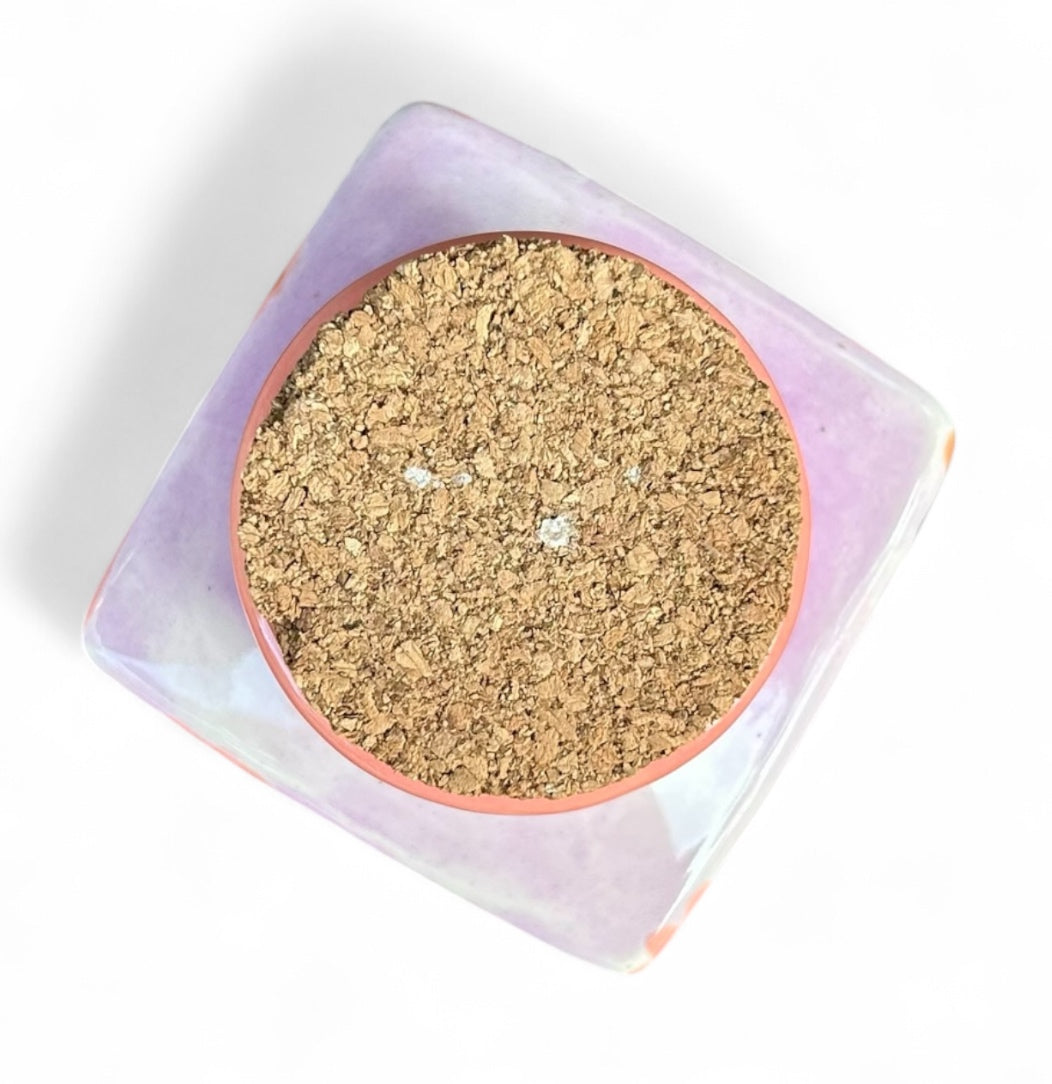 Flower Ghost Cork Jar