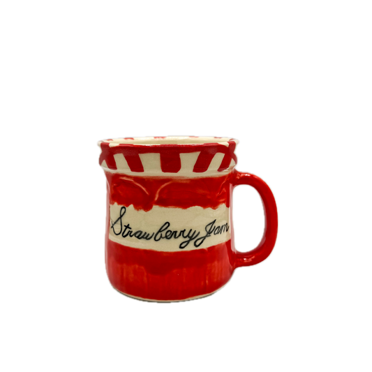 Strawberry Jam Jar Mug