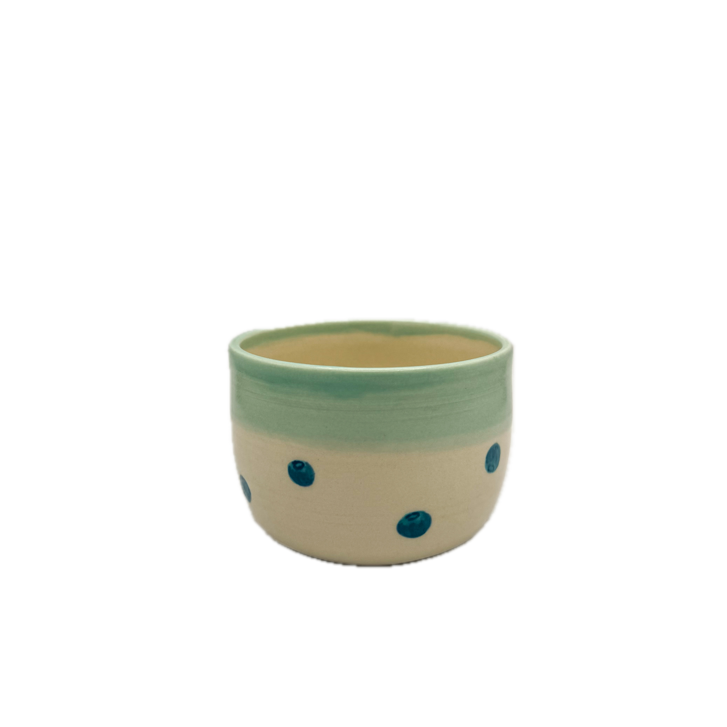 Blue Paint Brush Jar