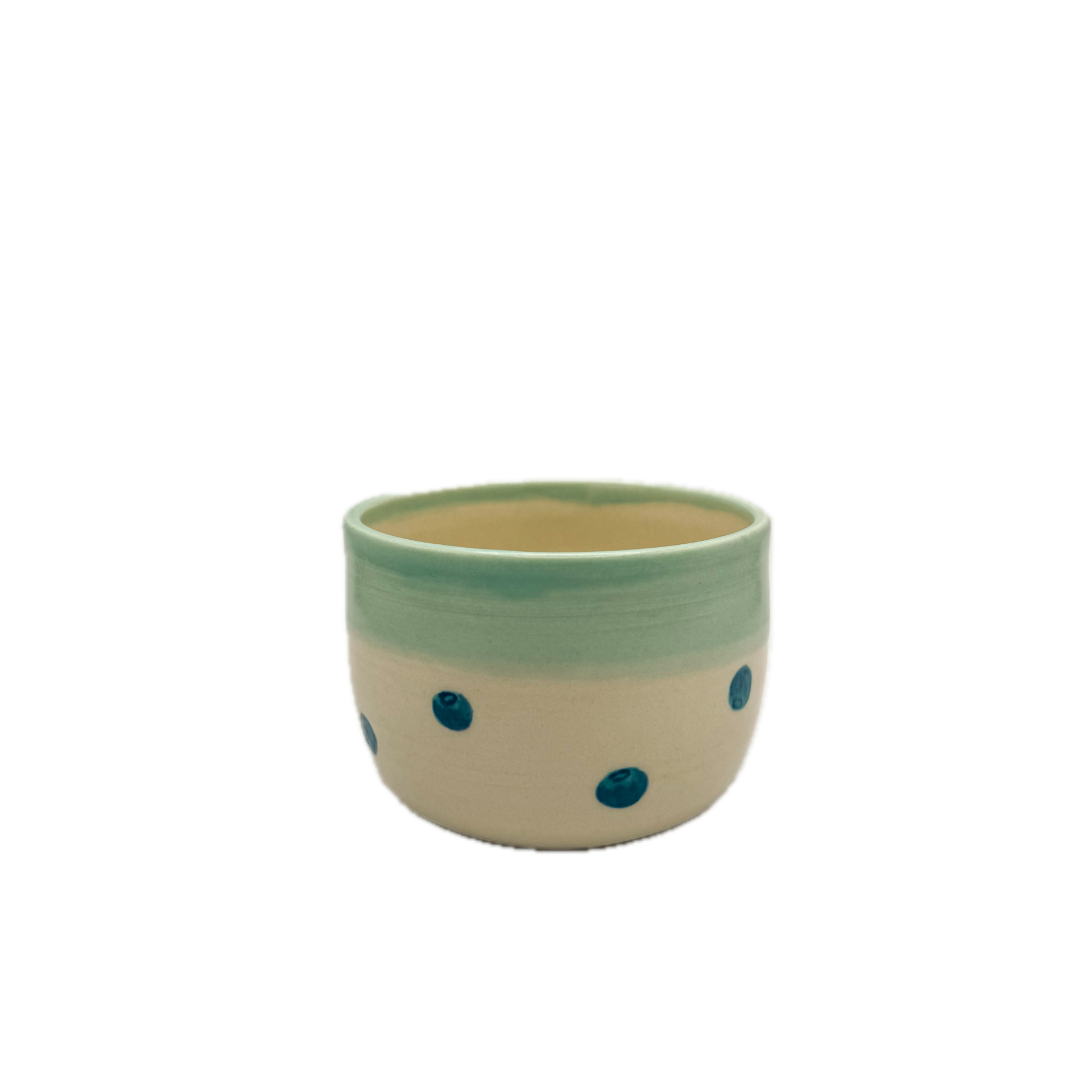 Blue Paint Brush Jar