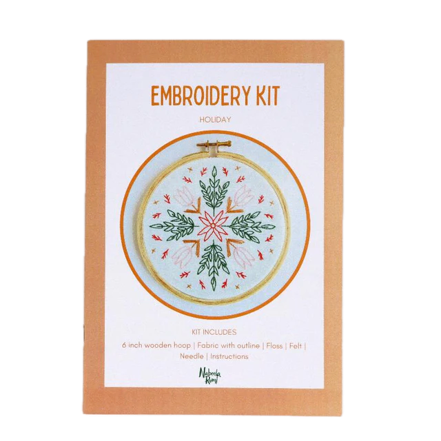 "Holiday" Embroidery Kit