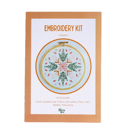 "Holiday" Embroidery Kit