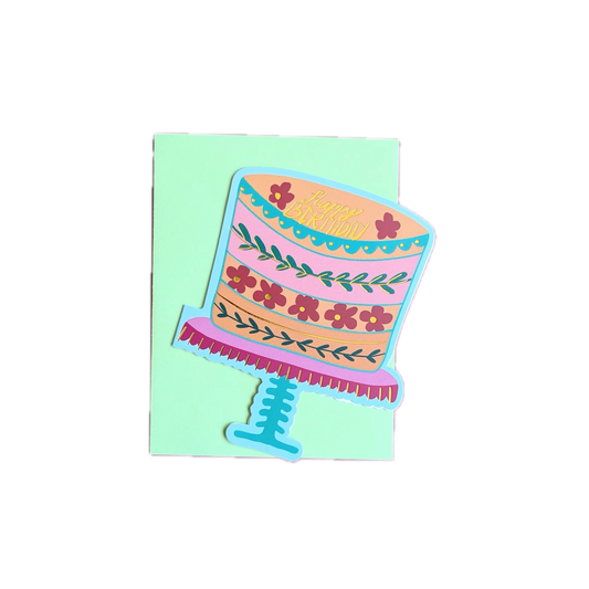 "Cake" Birthday Card