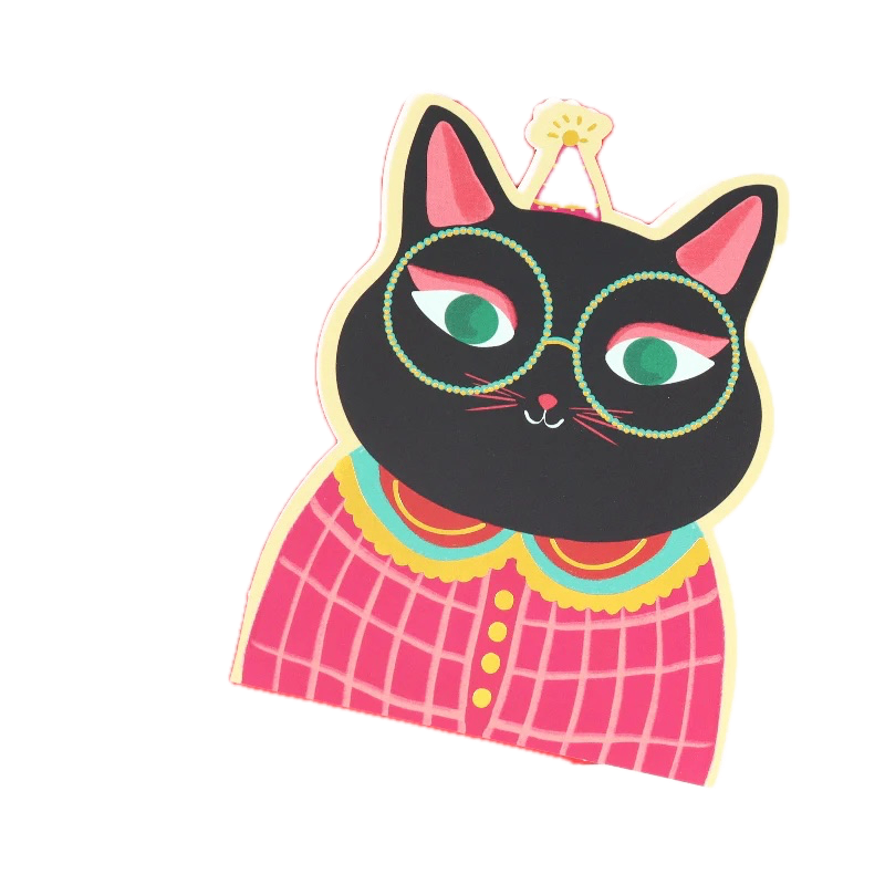 "Cat" Birthday Card