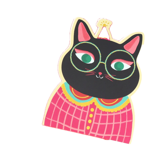 "Cat" Birthday Card