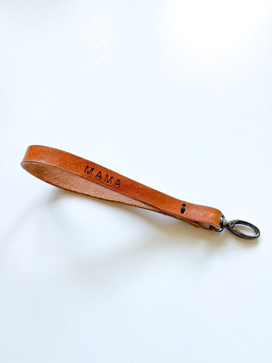 Mama 1/2" Wristlet Keychain