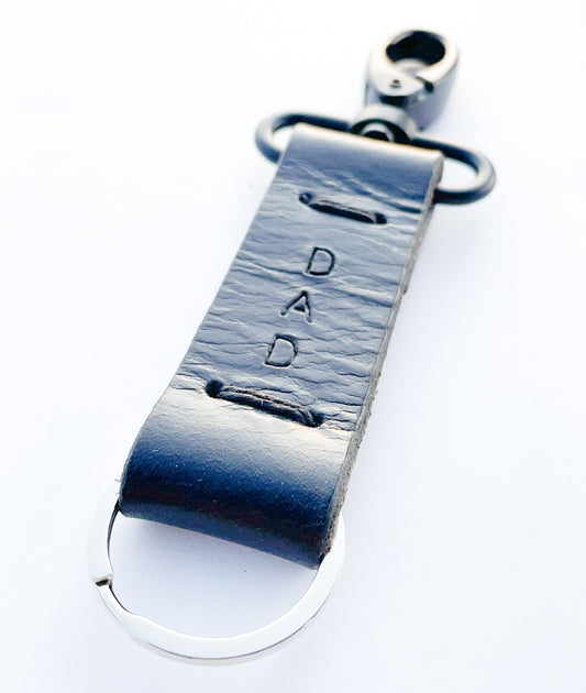 Dad 1" Belt Loop Keychain 