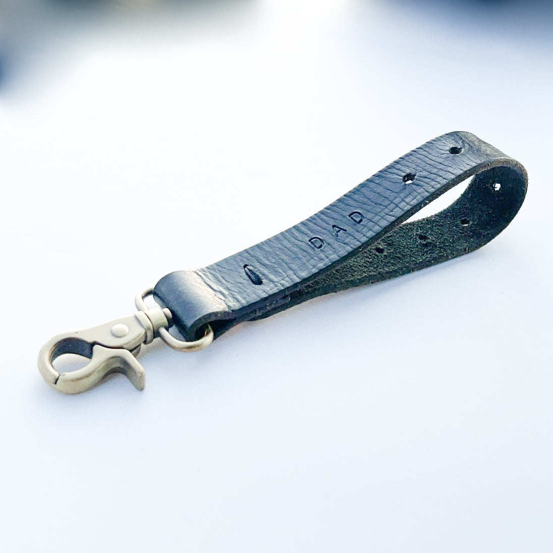 Dad 1" Wristlet Keychain