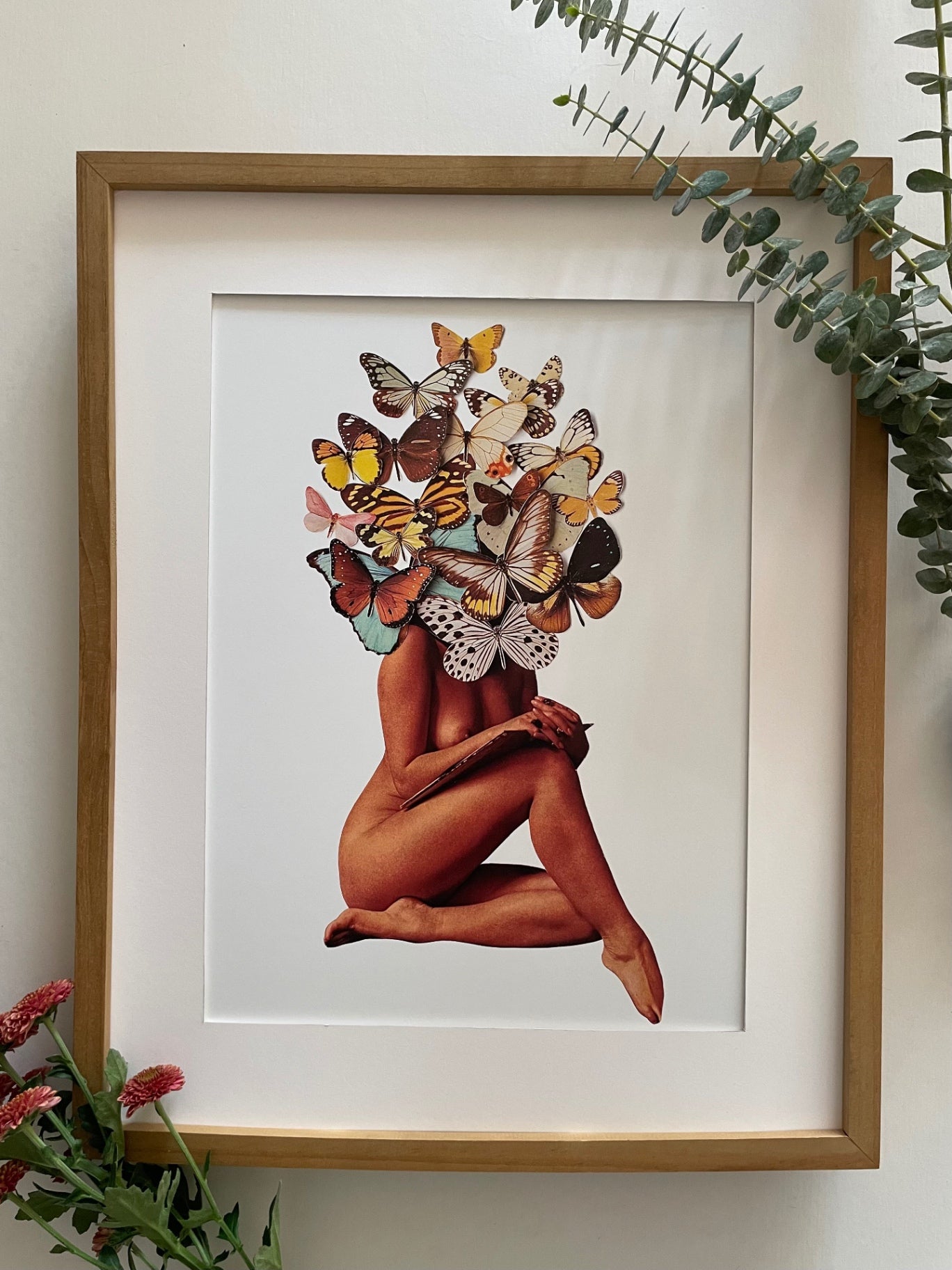 “These Dreams Of You” Vintage Collage Print