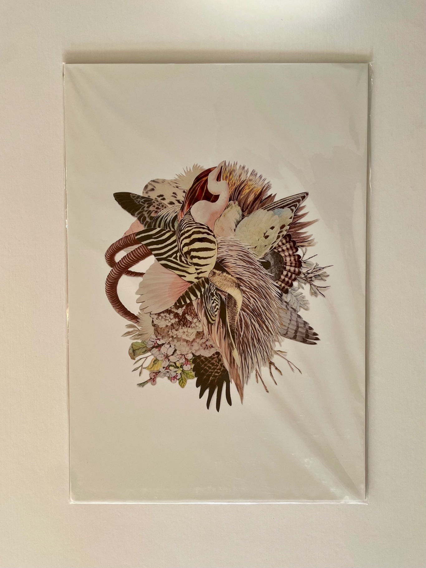 “Wild Thing” Vintage Collage Print