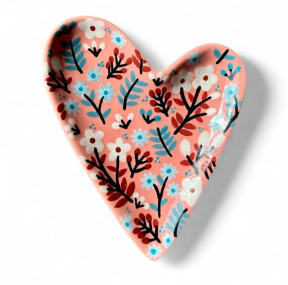 Pink Heart Dish
