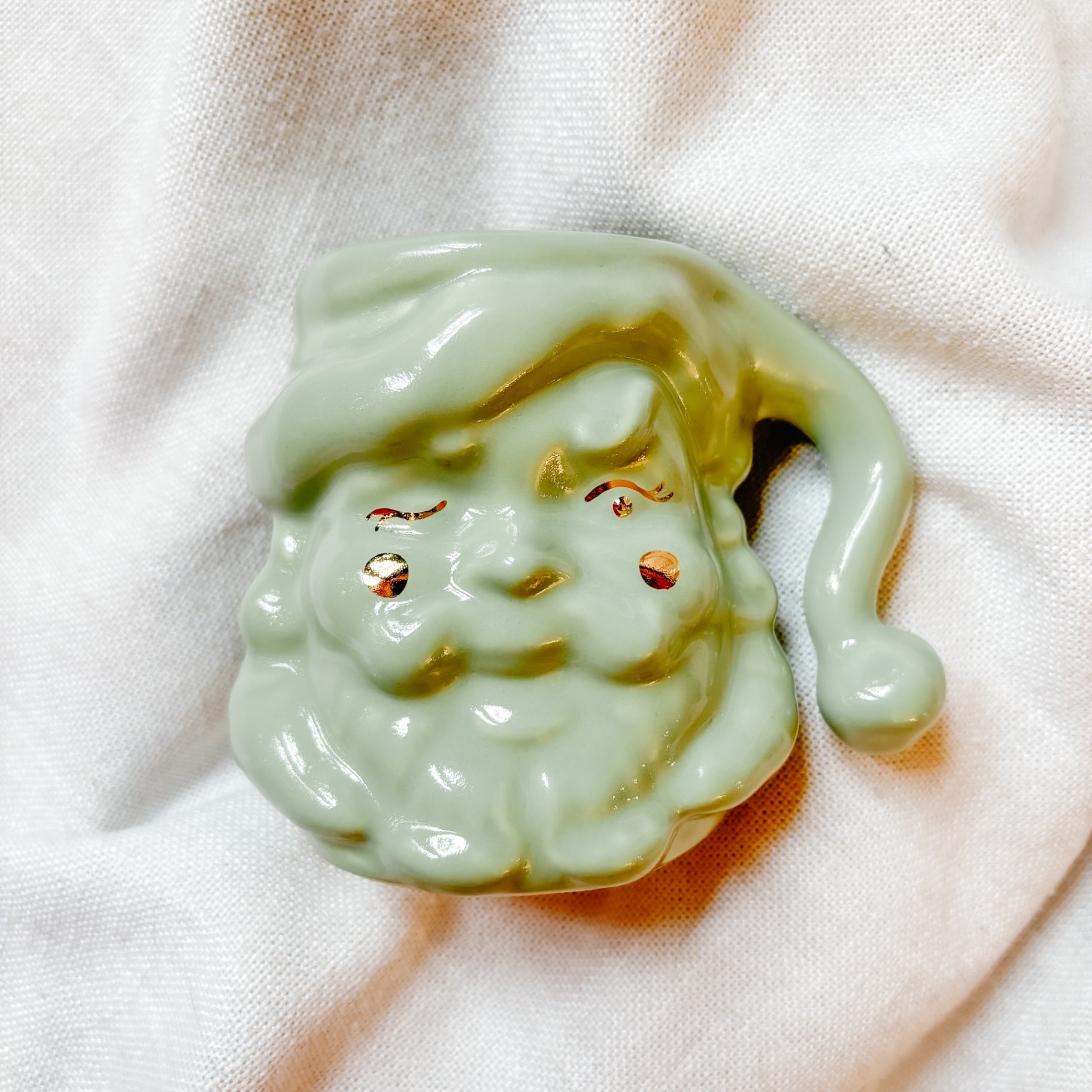 Large Santa Mug - Green