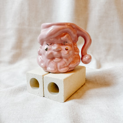 Large Santa Mug - Pink