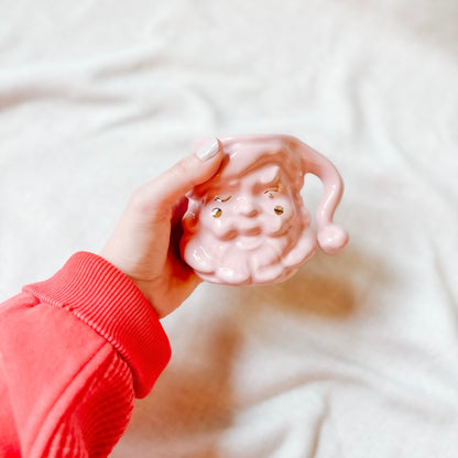 Large Santa Mug - Pink
