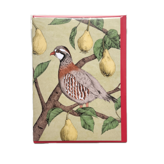 A Partridge in a Pear Tree Card 