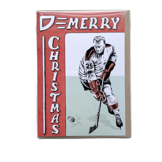 "Merry Christmas" Classic Hockey 