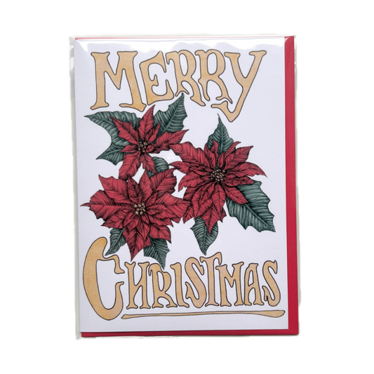 Poinsettia Card
